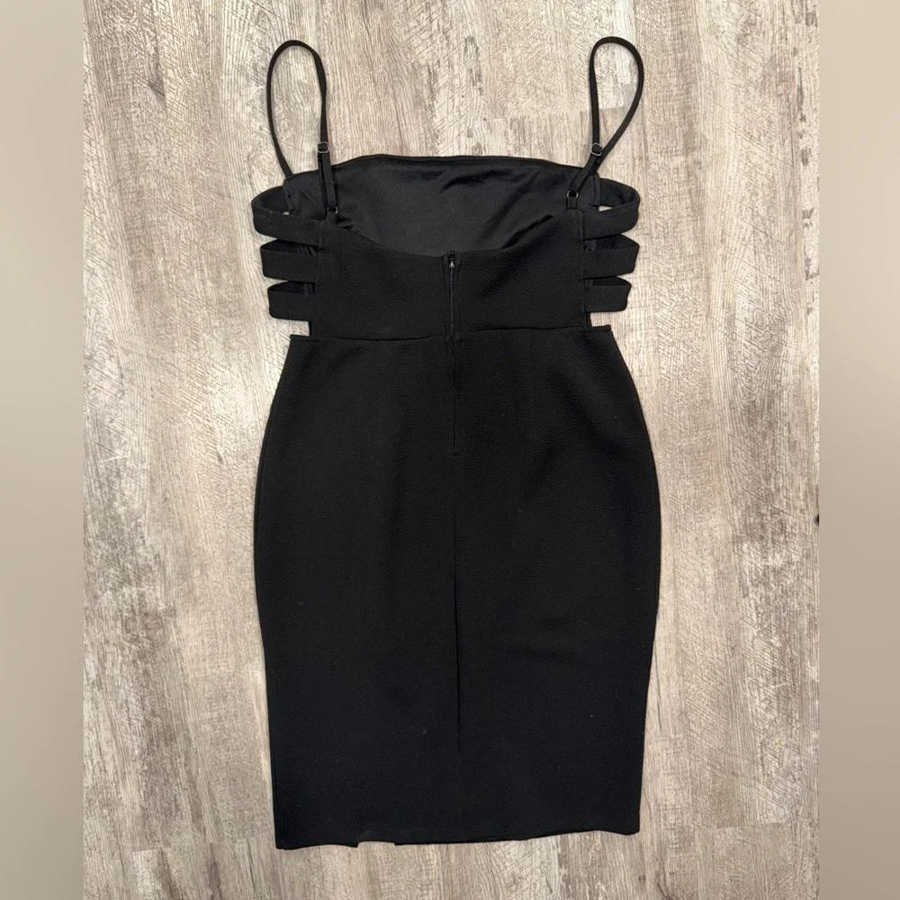 NWOT Trixxi Clothing Company Women’s Black Cocktail Dress - Picture 4 of 8